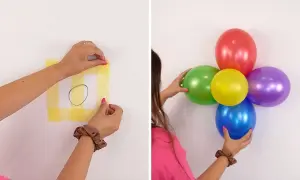 Jak przyczepić balony do ściany bez uszkadzania powierzchni