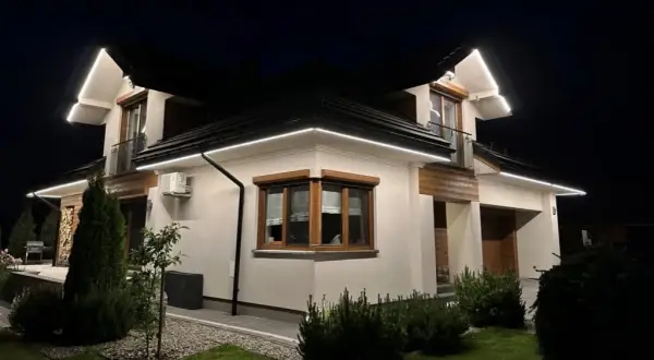 Na jakiej wysokości lampy na elewacji, aby uniknąć błędów w oświetleniu?